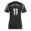 Arsenal Gabriel Martinelli #11 Bortedrakt Kvinner 2024-25 Kortermet